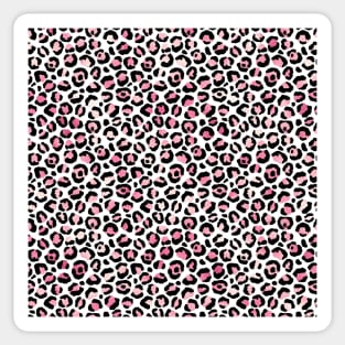 Pink Luxury Leopard Print Sticker